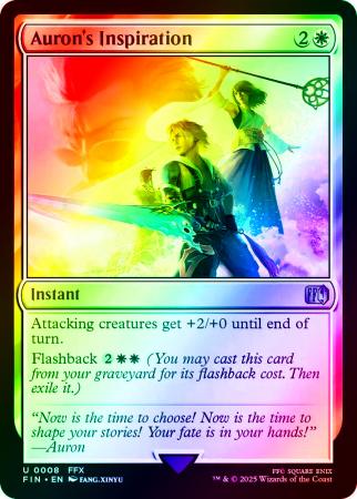 Auron's Inspiration - 0008 - Foil
