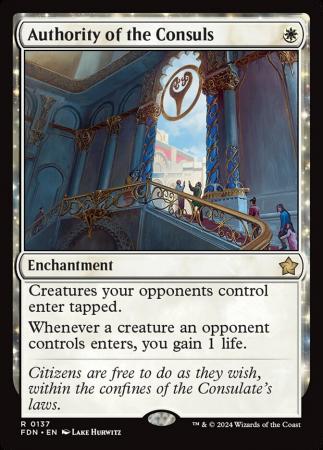 Authority of the Consuls - 0137 - Foil