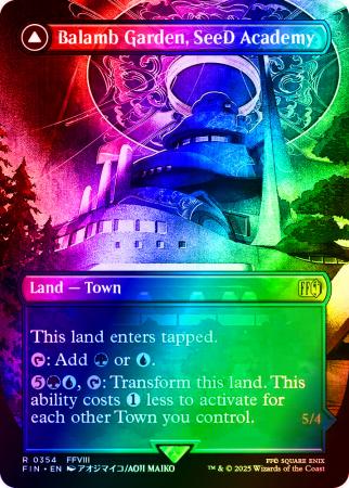 Balamb Garden, SeeD Academy (Borderless) - 0354 - Foil