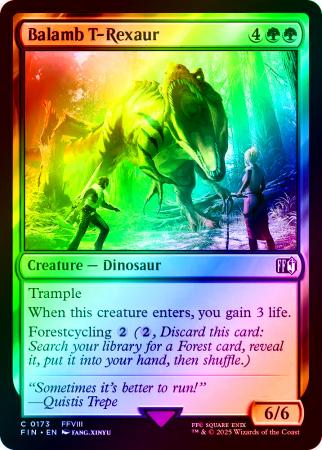 Balamb T-Rexaur - 0173 - Foil
