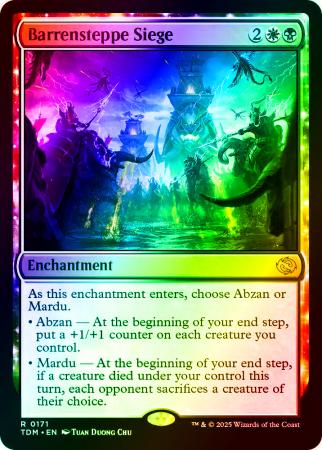 Barrensteppe Siege - 0171 - Foil