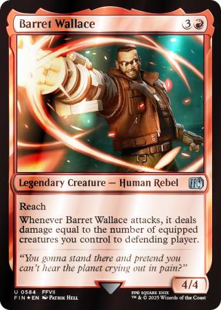 Barret Wallace (Surge Foil) - 0584 - Foil