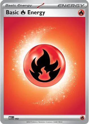 Basic Fire Energy 002 MEE Mega Evolution Energies - Common