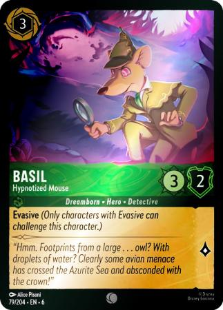 Basil - Hypnotized Mouse - 79/204 - Common Cold Foil