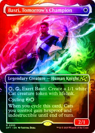 Basri, Tomorrow's Champion (Borderless) - 0355 - Foil
