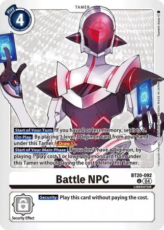 Battle NPC - BT20-092 U - Uncommon