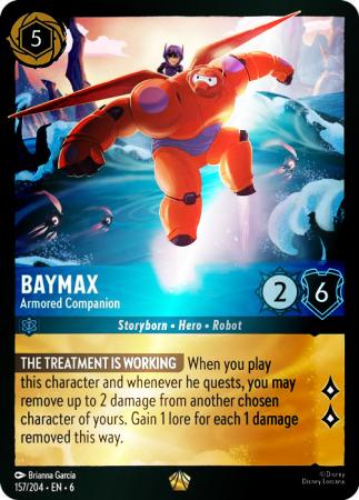 Baymax - Armored Companion - 157/204 - Legendary Cold Foil