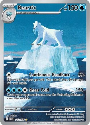 Beartic - 114/086 - Illustration Rare
