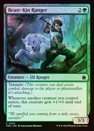 Beast-Kin Ranger - 0100 - Foil
