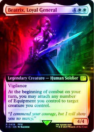 Beatrix, Loyal General (Extended Art) - 0426 - Foil