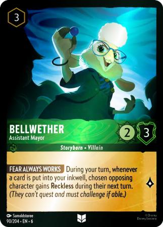 Bellwether - Assistant Mayor - 90/204 - Uncommon Cold Foil