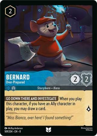 Bernard - Over-Prepared - 169/204 - Uncommon