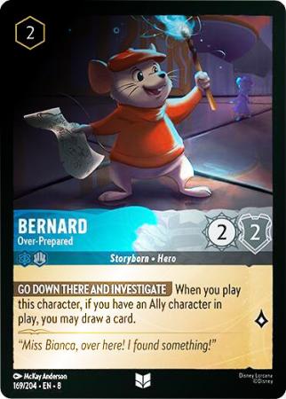 Bernard - Over-Prepared - 169/204 - Uncommon Cold Foil