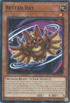 Bettan Bat (MP25-EN386) - 2025 Mega-Pack Common / Short Print 1st Edition