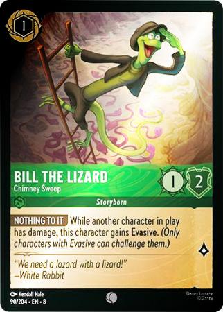 Bill the Lizard - Chimney Sweep - 090/204 - Common Cold Foil