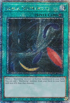 Black Whirlwind (Quarter Century Secret Rare) (RA03-EN219) - Quarter Century Bonanza Quarter Century Secret Rare 1st Edition
