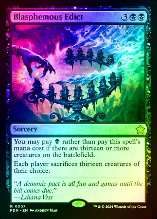 Blasphemous Edict - 0057 - Foil