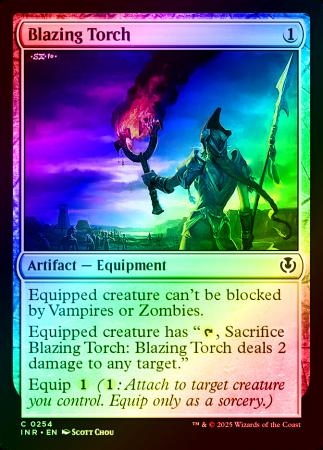 Blazing Torch - 0254 - Foil