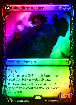 Bloodline Keeper (Showcase) - 0327 - Foil