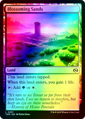 Blossoming Sands - 0251 - Foil