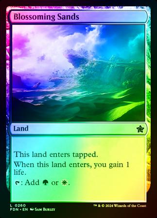 Blossoming Sands - 0260 - Foil