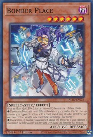 Bomber Place (ALIN-EN034) - Alliance Insight Common / Short Print 1st Edition