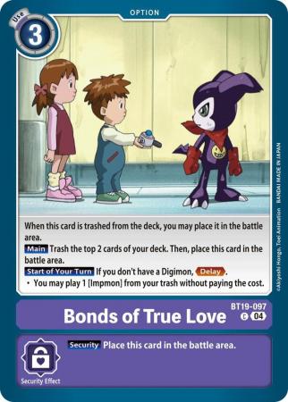 Bonds of True Love - BT19-097 C - Common