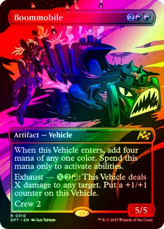 Boommobile (Borderless) - 0310 - Foil