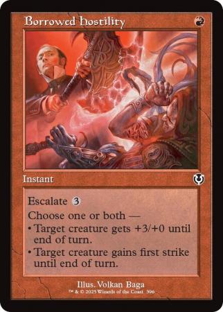 Borrowed Hostility (Retro Frame) - 0396