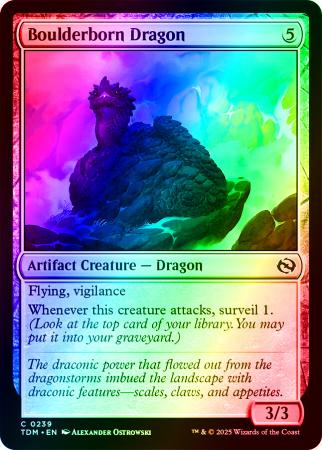 Boulderborn Dragon - 0239 - Foil