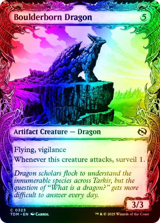 Boulderborn Dragon (Showcase) - 0323 - Foil