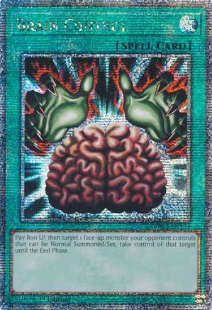 Brain Control (Quarter Century Secret Rare) (RA03-EN154) - Quarter Century Bonanza Quarter Century Secret Rare 1st Edition