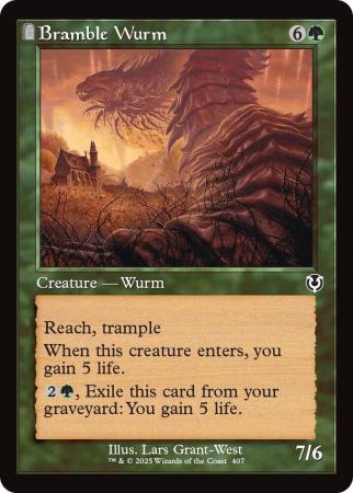 Bramble Wurm (Retro Frame) - 0407