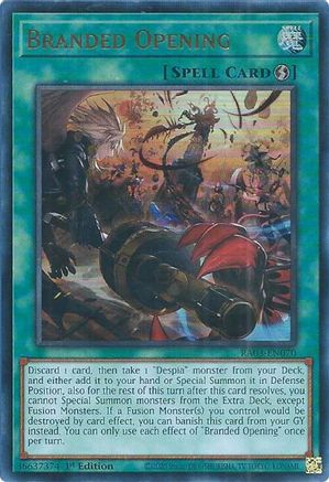 Branded Opening (UR) (RA03-EN070) - Quarter Century Bonanza Ultra Rare 1st Edition