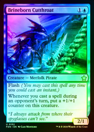 Brineborn Cutthroat - 0152 - Foil