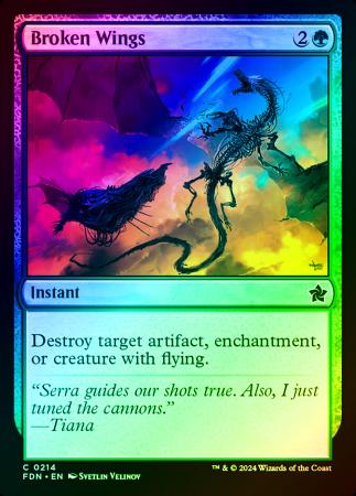 Broken Wings - 0214 - Foil