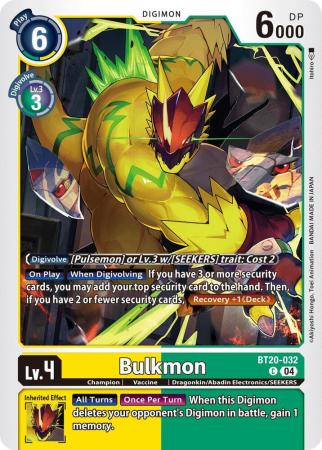 Bulkmon - BT20-032 C - Common