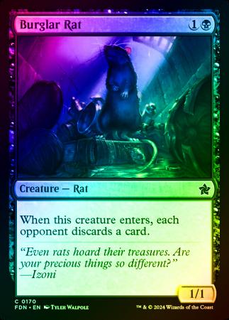 Burglar Rat - 0170 - Foil