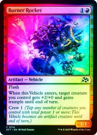 Burner Rocket - 0114 - Foil