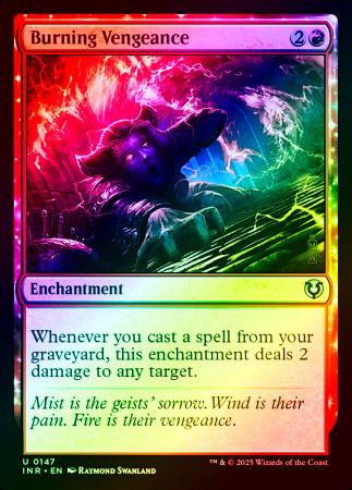 Burning Vengeance - 0147 - Foil