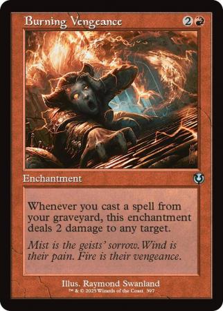 Burning Vengeance (Retro Frame) - 0397