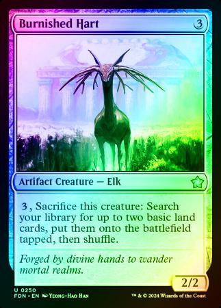 Burnished Hart - 0250 - Foil