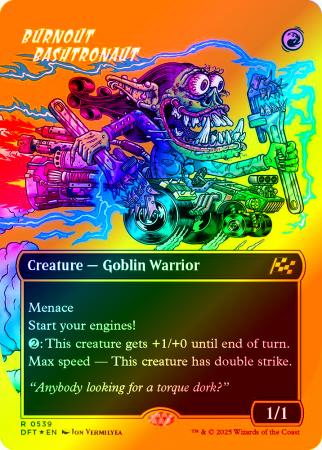 Burnout Bashtronaut (Borderless) (First-Place Foil) - 0539 - Foil