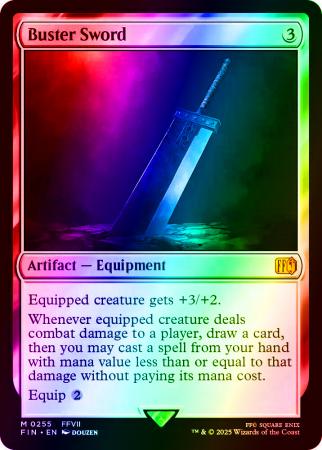 Buster Sword - 0255 - Foil