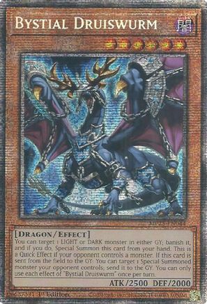 Bystial Druiswurm (MP25-EN044) - 2025 Mega-Pack Starlight Rare 1st Edition