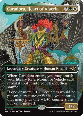 Caradora, Heart of Alacria (Borderless) - 0362