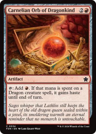 Carnelian Orb of Dragonkind - 0534