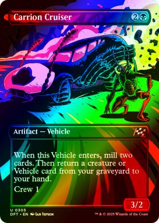 Carrion Cruiser (Borderless) - 0305 - Foil
