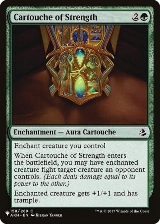 Cartouche of Strength - 158