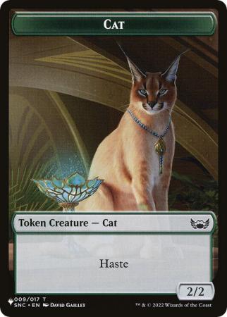Cat (009) // Dog Double-Sided Token - 9 // 10